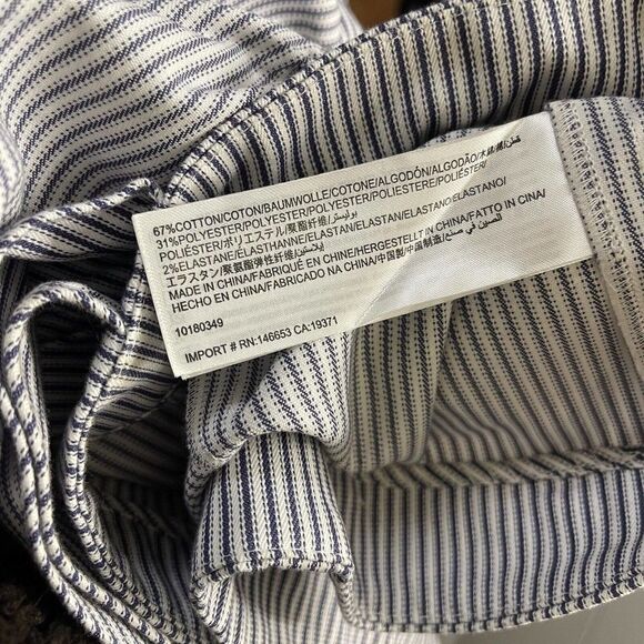 C/MEO collective Revolve one shoulder ruffle mini stripe dress size Medium - Picture 7 of 7